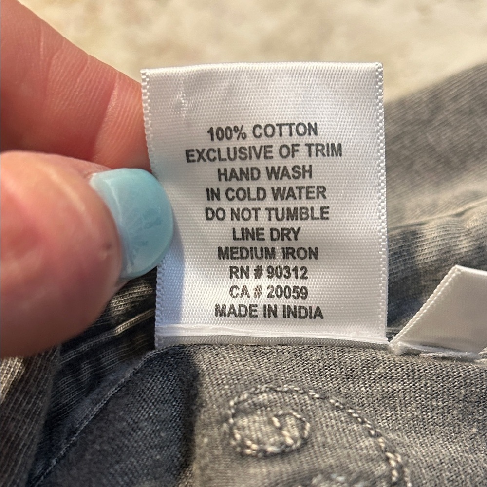 Parsley & Sage Charcoal Button-Up Shirt - Picture 13 of 14